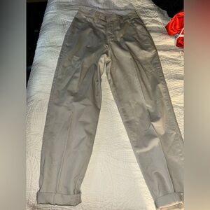 LEE chino khaki pants size 6 medium